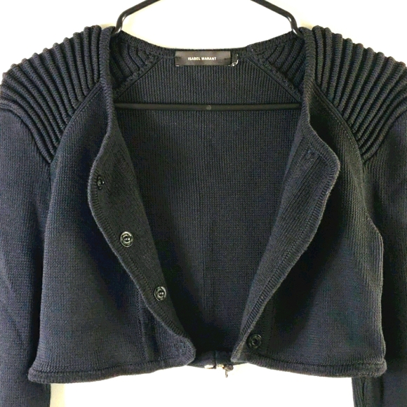 Isabel Marant Cropped Brad Sweater - Picture 4 of 7